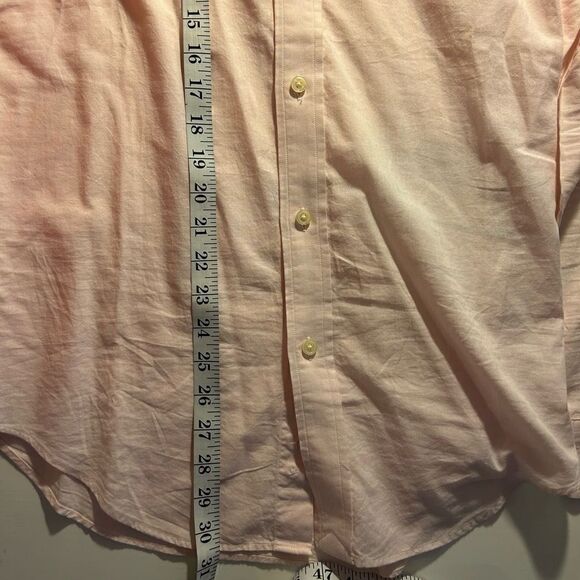 Club Monaco Light Pink Classic Fit Button Down Shirt Size XS - Picture 7 of 9